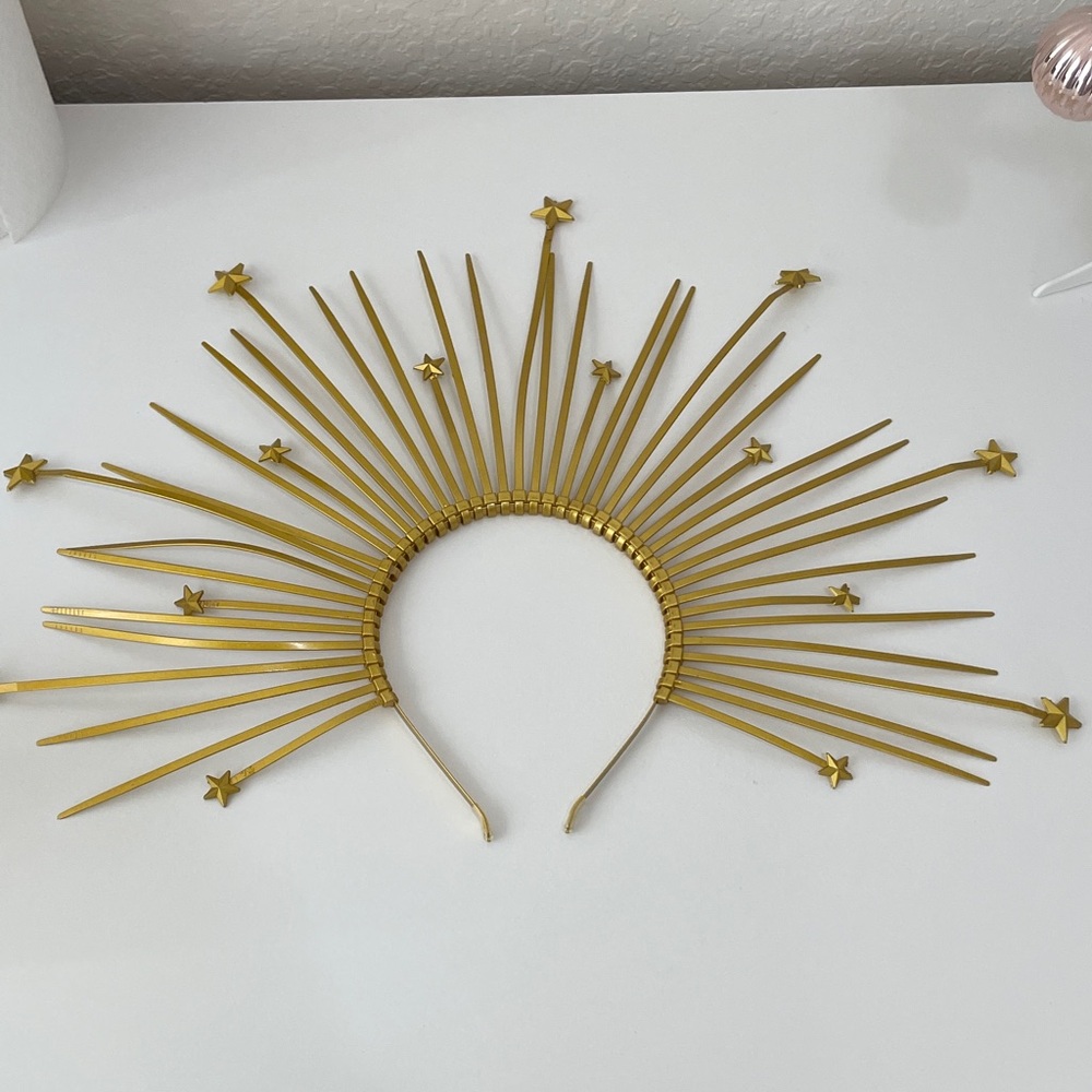Gold Starburst Headband